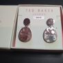 NEW Ted Baker silver color Earrings with small sparkling stones RRP49 euro NEW & BOXED Image 2