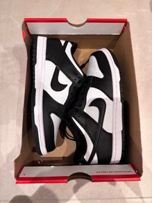 Black/White Nike Dunks UK 5