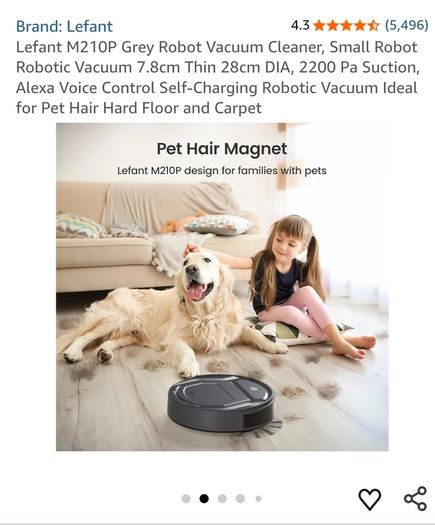 Lefant  robotic hoover
