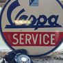 Original vespa dealer sign Image 7
