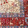 Magnificent Large Vintage Iranian Kashmar Rug Image 7