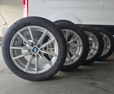 BMW 17 Alloys 5x112 and Bridgestone Tyres 225/50/R17