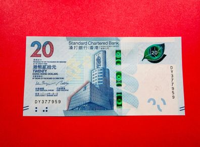 Hong Kong  20 Dollars   2023    Pick  302c ( uncirculated )