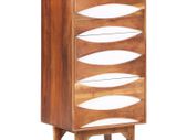 Chest of Drawers 44x35x90 cm Solid Acacia Wood