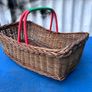 Vintage boat shaped market basket Image 8