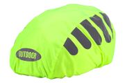 Bike Hi Viz Helmet Rain Cover With Reflective Strip Waterproof Windproof Bicycle Helmet Cover High Visibility Cycling Ride Gear
