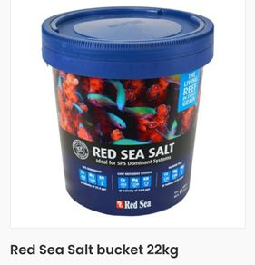 Red Sea Salt in bucket