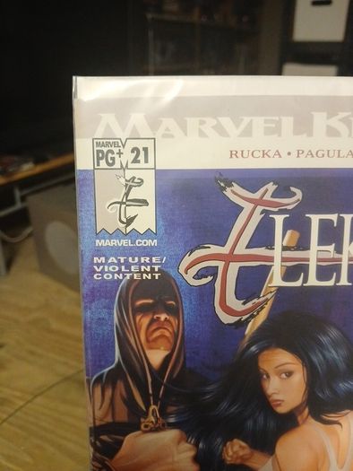 Marvel Knights Elektra #21 Con Signed by Greg Horn 1st White Costume