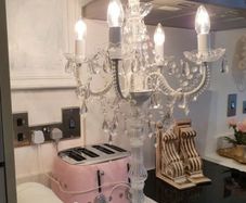 5 arms Candelabra lamp