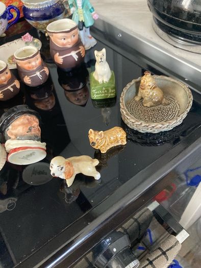 Royal doulton Goabel humble Wade Denton toy tea set figurine lot