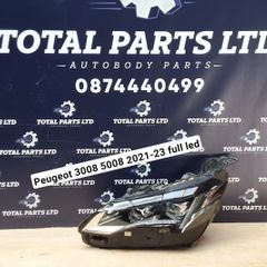 Peugeot 3008 5008 2021-23 full led headlight
