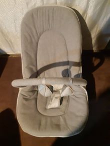 Wave Rocker Baby Bouncer Chair - Grey Melange