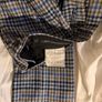 Mens Marc Darcy 3 Piece Suit  Blue & Tan Check Image 3