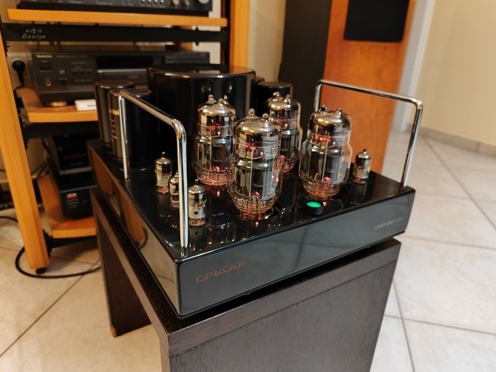 Mega Rare Reference Quality Hifi Graaf GM-OTL Vacuum Tubed Class A Amplifier with Russian 6C33C Tubes  unrivalled in the Hifi World