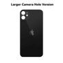 iPhone 11 Back Glass Replacement Rear Battery Cover with Adhesive Black Image 3