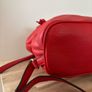 Coach pebble leather red backpack Image 6