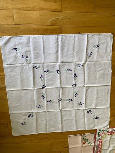 Table cloths - vintage