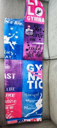 Hooded blanket gymnastics