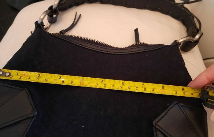 DKNY logo'd Black shoulder bag