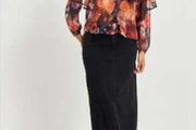 BNWT Next Cape Long Sleeve Blouse size UK18/20 EU46/46 Postage included