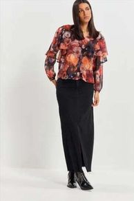 BNWT Next Cape Long Sleeve Blouse size UK18/20 EU46/46 Postage included