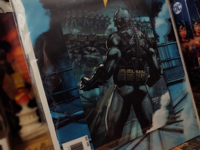 Batman: Futures End ! One-Shot ! Jason Fabok 3-D Motion Cover ! 2014 ! by DC Comics !