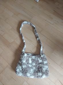 crochet lined bag