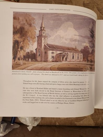 James Fletcher - Watson.a Celebration Of The Artist's Life And Work. Large Volume Hardback In Good Condition.