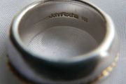 Vintage John Rocha Sterling Silver 925 heavy Ring 16,49g