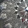 Sterling Silver Filigree 7 Inch Dish(110 grams) Image 7