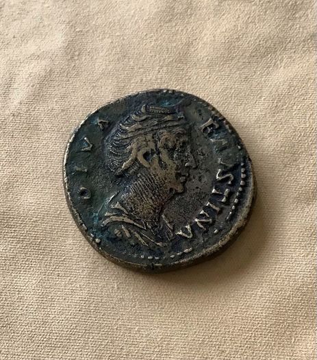 Rome Emperor Faustina 146 AD Sestertius