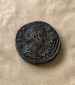 Rome Emperor Faustina 146 AD Sestertius