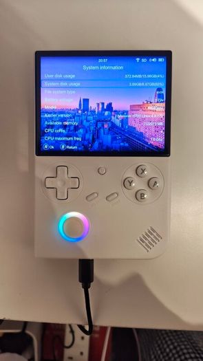 ANBERNIC RG 40XXV handheld retro console classic gaming emulation