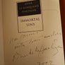 Anne Le Marquand Hartigan/ Immortal Sins/1993/ Signed 1st edition Image 3