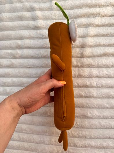 Hey Duggee Singing Sticky Stick Soft Toy Plush approx. 32 cm. (with legs) Dirty Used Please see photos