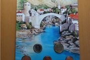 Bosnia and Herzegovina vintage original coins set unc