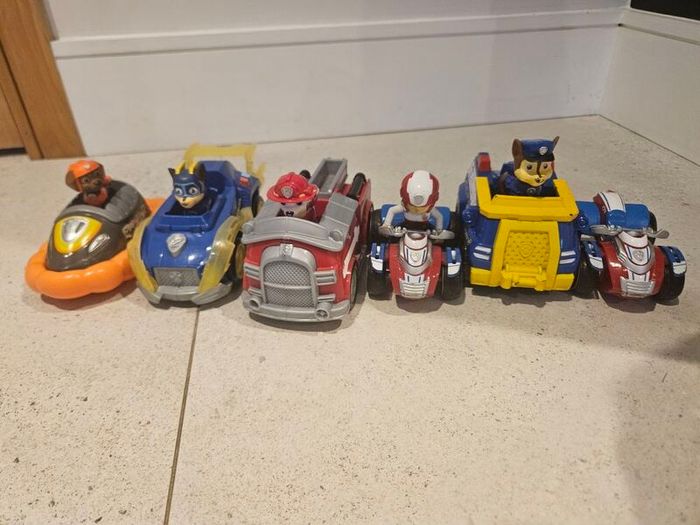 Selection of paw patrol toys