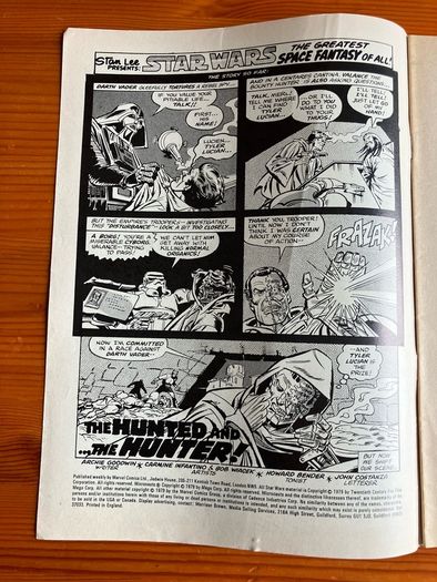 Comic: 'Star Wars Weekly' no. 68 / 1979