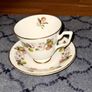 Shabby Chic Vintage Chintzy Apple Blossom Royal Tara Trio Image 5