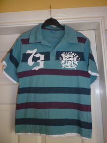 Adams Polo T-shirt Boys 10 Years Blues 100% Cotton