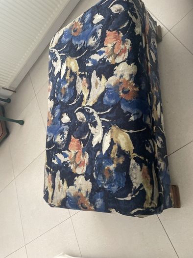 Footstool 100cms x58cms wide just had reupholstered
