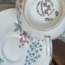 Vintage Royal Tara Fine Bone China Tea Set Floral Pattern & Gold Rim (Made in Ireland) Image 4