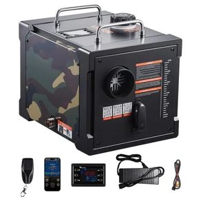 5-8KW, DC 12V/24V, All in One Portable Diesel Air Heater with Bluetooth APP Control, Remote Control and LCD Screen, 7 L Fuel Tank for Trucks, Vans, RVs, Campers, and Garages