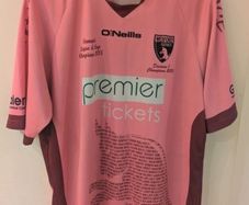 Wexford Youths 2016 Home Pink Jersey Shirt O'Neills League of Ireland