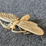3 brass Insects, Solid brass. Image 7