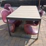 Outdoor table and chairs Image 4