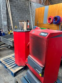 Telka wood pellet boiler