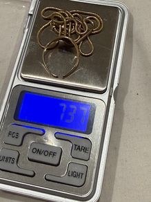 Scrap 9ct gold 7.36 grams