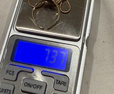 Scrap 9ct gold 7.36 grams
