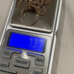 Scrap 9ct gold 7.36 grams